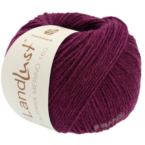 Lana Grossa LANDLUST Alpaka Merino 160 | 450-Brombeerrot