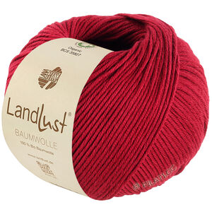 Lana Grossa LANDLUST BAUMWOLLE (GOTS) | 34-Kirschrot