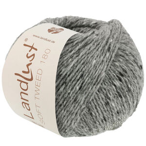Lana Grossa LANDLUST Soft Tweed 180 | 104-Grau meliert