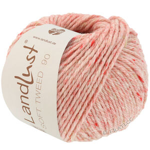 Lana Grossa LANDLUST Soft Tweed 90 | 12-Hellrot meliert