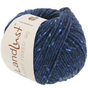 Lana Grossa LANDLUST Soft Tweed 90 | 14-Dunkelblau meliert