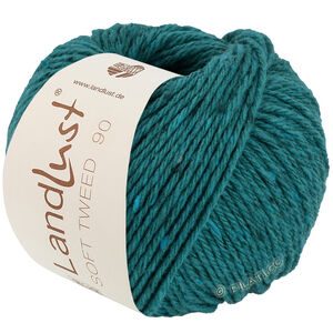 Lana Grossa LANDLUST Soft Tweed 90 | 30-Petrolgrün meliert