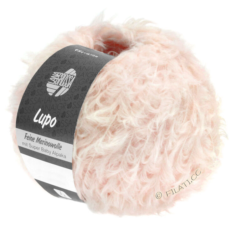 Lana Grossa LUPO | 01-Zartrosa