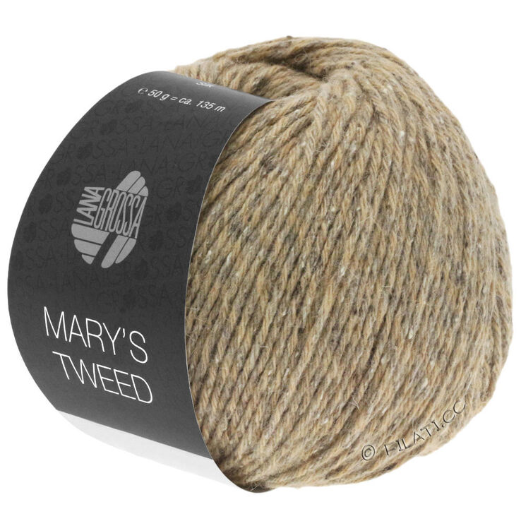 Lana Grossa MARY'S TWEED | 01-Camel meliert