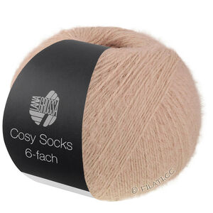 Lana Grossa MEILENWEIT 6-FACH 150g Cosy Socks | 1002-Hellbeige