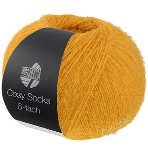 Lana Grossa MEILENWEIT 6-FACH 150g Cosy Socks | 1011-Orangegelb