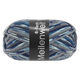 Lana Grossa MEILENWEIT 6-FACH 150g Fantasy | 9563-Dunkelgrau/Hellgrau/Nachtblau/Jeans/Ecru/Graulila/Petrolblau