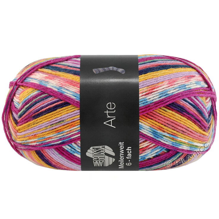 Lana Grossa MEILENWEIT 6-FACH 150g Arte | 9631-