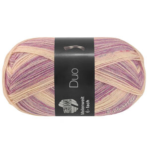 Lana Grossa MEILENWEIT 6-FACH 150g Duo | 9723-Flieder/Rosé