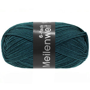 Lana Grossa MEILENWEIT 6-FACH 150g | 9682-Dunkelpetrol