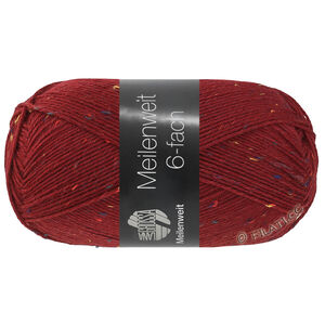 Lana Grossa MEILENWEIT 6-FACH 150g | 9863-Weinrot