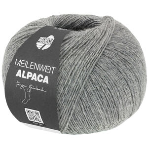 Lana Grossa MEILENWEIT 100g Alpaca | 2014-Grau
