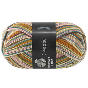 Lana Grossa MEILENWEIT 100g Caccia | 5306-Ocker/Petrol/Oliv/Natur/Mokka/Aubergine/Violett