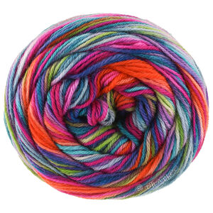Lana Grossa MEILENWEIT 100g Cascata | 5207-Dunkelblau/Hellrot/Rostrot/Hellblau/Weinrot/Fuchsia/Lila/Marine/Jade/Dunkelgrün/Pistazie