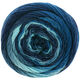 Lana Grossa MEILENWEIT 100g Color Mix Soft | 8055-Stahlblau/Graublau/Hellblau/Himmelblau/Mittelblau/Dunkelblau