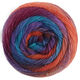 Lana Grossa MEILENWEIT 100g Merino Color Mix Sparks | 7616-Lachsrot/Dunkelblau/Royal/Türkis/Rotviolett/Fuchsia