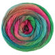 Lana Grossa MEILENWEIT 100g Merino Color Mix Sparks | 7618-Himbeer/Rost/Graugrün/Türkis/Jade/Fuchsia