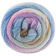 Lana Grossa MEILENWEIT 100g Merino Color Mix Sparks | 7622-Mint/Graubeige/Taupe/Lila/Flieder/Blautürkis