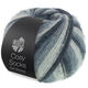 Lana Grossa MEILENWEIT 100g Cosy Socks Soft Stripes | 104-Anthrazit/Dunkelgrau/Mausgrau/Hellgrau