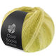 Lana Grossa MEILENWEIT 100g Cosy Socks Soft Stripes | 116-Limette/Pistazie/Helloliv
