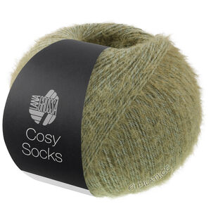 Lana Grossa MEILENWEIT 100g Cosy Socks | 12-Graugrün