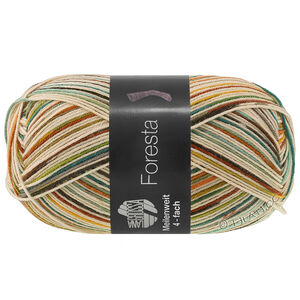 Lana Grossa MEILENWEIT 100g Foresta | 5323-Creme/Türkis/Senf/Petrol/Grau/Rost/Rotbraun/Helloliv