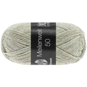 Lana Grossa MEILENWEIT 50g | 1102-Natur meliert