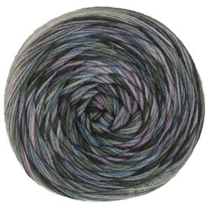 Lana Grossa MEILENWEIT 100g Merino Hand-dyed | 61-Schiefergrau/Fliedergrau/Graublau/Khakigrau/Kieselgrau