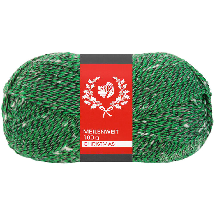 Lana Grossa MEILENWEIT 100g Christmas Snow Flake | 6784-