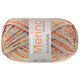 Lana Grossa MEILENWEIT 100g Merino Extrafine Mountain | 7602-Rot/Gelb/Türkis/Orange/Ecru/Dunkelgrau gestreift
