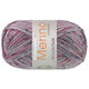 Lana Grossa MEILENWEIT 100g Merino Extrafine Mountain | 7604-Hellgrau/Dunkelgrau/Fuchsia/Rosa/Jeansblau gestreift