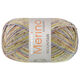 Lana Grossa MEILENWEIT 100g Merino Extrafine Mountain | 7606-Helloliv/Dunkeloliv/Ecru/Altrosa/Jeans gestreift
