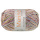 Lana Grossa MEILENWEIT 100g Merino Extrafine Mountain | 7608-Hellbraun/Dunkelbraun/Terrakotta/Petrol/Rotviolett/Pistazie/Ecru gestreift