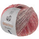 Lana Grossa MEILENWEIT 100g Merino Extrafine Shades | 7236-Hellgrau/Dunkelgrau/Weinrot/Burgund/Pflaume