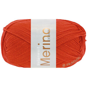 Lana Grossa MEILENWEIT 100g Merino Extrafine | 2463-Kürbisrot