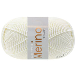 Lana Grossa MEILENWEIT 100g Merino Extrafine | 2477-Brilliantweiß