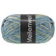Lana Grossa MEILENWEIT 100g Neve | 4435-Limette/Minttürkis/Rotbraun/Hellblau/Blau