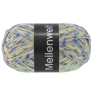 Lana Grossa MEILENWEIT 100g Neve | 4438-Vanille/Jeans/Kobaltblau/Flieder/Graublau