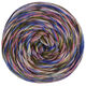 Lana Grossa MEILENWEIT 100g Sooty | 6227-Hellblau/Dunkelblau/Ecru/Rosa/Dunkeloliv