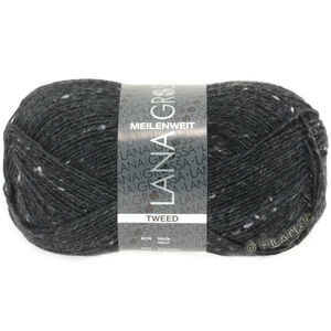 Lana Grossa MEILENWEIT 100g Tweed | 107-Anthrazit