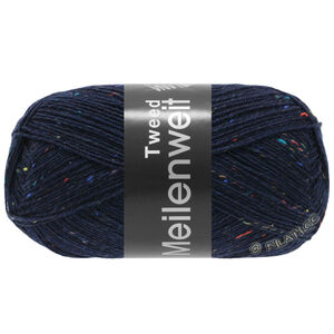 Lana Grossa MEILENWEIT 100g Tweed | 112-Nachtblau