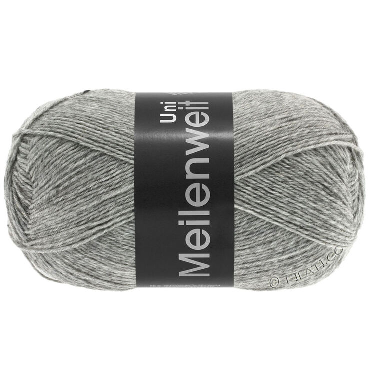 Lana Grossa MEILENWEIT 100g | 1103-Grau meliert