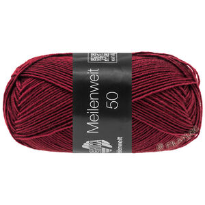 Lana Grossa MEILENWEIT 50g | 1423-Weinrot