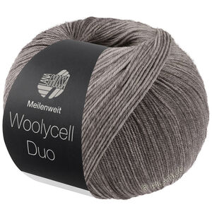 Lana Grossa MEILENWEIT 100g Woolycell Duo | 6012-Hellgrau/Mittelgrau/Dunkelgrau