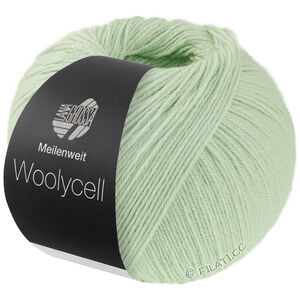 Lana Grossa MEILENWEIT 100g Woolycell | 06-Weißgrün