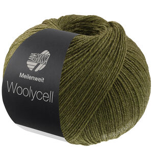Lana Grossa MEILENWEIT 100g Woolycell | 17-Olivgrün