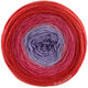 Lana Grossa MERINO LACE AQUARELL | 04-Grauviolett/Himbeer/Tomatenrot