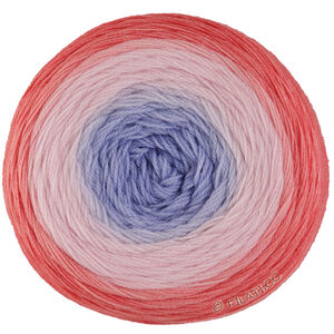 Lana Grossa MERINO LACE AQUARELL | 11-Lachs/Erika/Rosé/Hellgrau/Hellblau