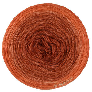 Lana Grossa MERINO LACE AQUARELL | 407-Terrakotta/Rost/Kürbisorange