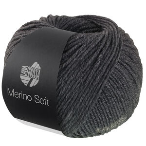 Lana Grossa MERINO SOFT | 10-Dunkelgrau